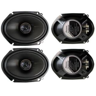 4) Pioneer 5x7 / 6x8 Inch 500 Watt G Series Coaxial Car Speakers Four TS G6845R