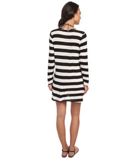 Athena Finesse Solids Stripe Tunic Cover Up