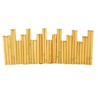 Backyard X Scapes 4 ft. Bamboo Border Edging (4 Piece) HDD BB01