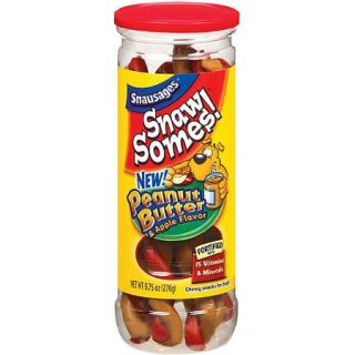 Snaw Somes Apple & Peanut Butter Flavor Dog Snacks, 9.75 Ounce