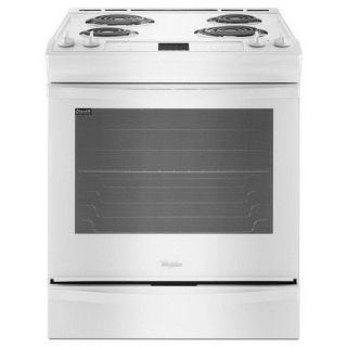 Whirlpool Slide In Electric Range (White) (Common 30 in; Actual 29.875 in)