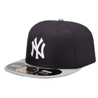 New Era MLB 59Fifty Diamond Era BP Cap   Mens   Baseball   Accessories   New York Yankees   Navy/Grey