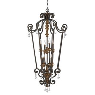 Quoizel Marquette Chandelier in Heirloom