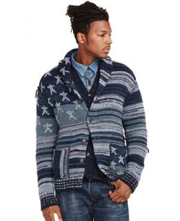 Denim & Supply Ralph Lauren Americana Cotton Cardigan   Men