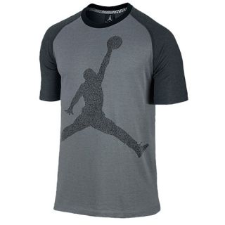 Jordan Jumbo Jumpman Top   Mens   Basketball   Clothing   Cool  Grey/Black/Black