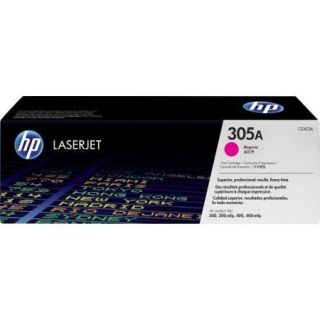 Hewlett Packard CE413AC HP 305A Toner Cartridge   Magenta   Laser   2600 Page