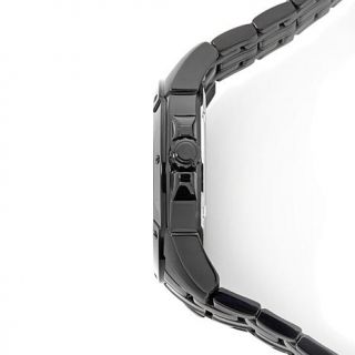 Bulova Men's Black Dial Black Stainless Steel Bracelet Sports Watch   7734856