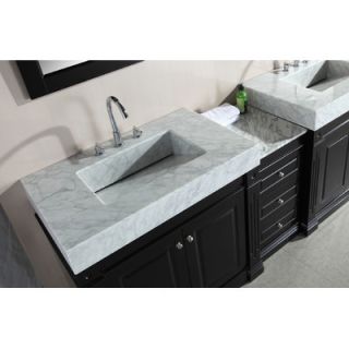 Design Element Odyssey 90 Double Bathroom Vanity Set