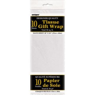 White Tissue Paper Sheets, 10pk