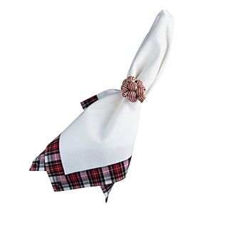 Juliska Red Tartan Pique Napkin