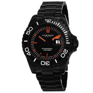 Akribos XXIV Men's Divers Quartz Date Bracelet Watch