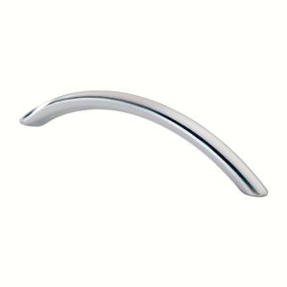 Siro Designs 192Mm Center To Center Brushed Chrome Metro Arched Cabinet Pull