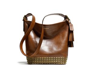 Coach Legacy Archival Duffle In Studded Leather