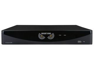 Night Owl F6 DVR4 4 x BNC 1 x 4TB (No HDD Included) 4 Channel Video Security System