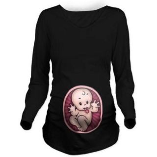  Razz Baby Long Sleeve Maternity T Shirt