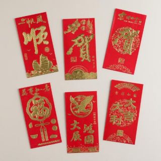 Chinese New Year Packets 6 Pack