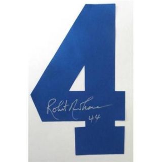 Sports Integrity 1361 Robert Newhouse Signed Dallas Cowboys Blue Jersey Number SI