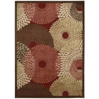Graphic Illusions Red Area Rug by Nourison