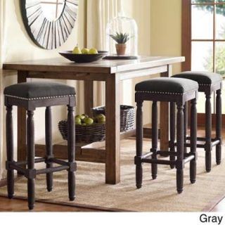 Renate Coffee Bar Stools (Set of 2) Gray