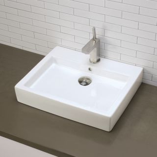 DecoLav Classically Redefined Rectangular Vessel Bathroom Sink