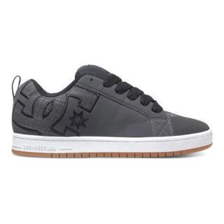Mens DC Shoes Court Graffik SE Grey/Black   Shopping
