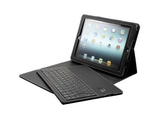 iPAD2 / New iPAD2 FAUX LEATHER PORTFOLIO CASE COVER WITH DETACHABLE BT KEYBOARD