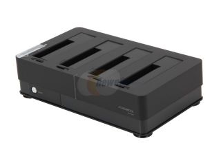 Mediasonic HFD1 SU3S2 2.5" & 3.5" Black SATA USB 3.0 & eSATA ProBox 4 Bay Dock Station