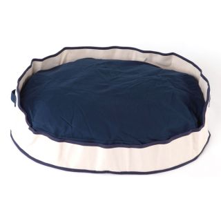 Extra large Soft Front access Lounger Dog Pet Bed with Sherpa Lining