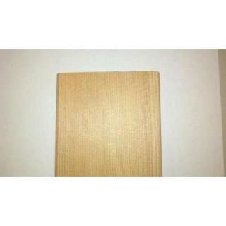1 in. x 4 in. x 10 ft. Clear Vertical Grain Douglas Fir Square Edge Flooring Board 484530