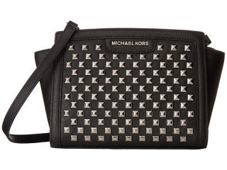 MICHAEL Michael Kors Selma Pyramd Stud Medium Messenger