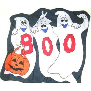 Seasonal Designs 28 in. x 48 in. Ghost Boo Flag 3D1015