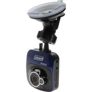 Coleman TourHD 1080p HD Camcorder & 12.0MP Digital Car Dashboard Camera, Blue CD