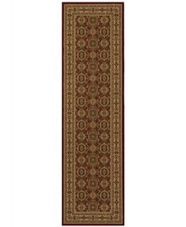 Momeni Runner Rug, Bitah BH01 Panel Red 23 x 710