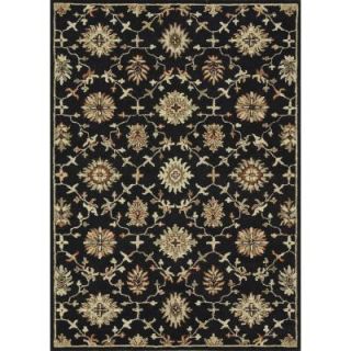 Loloi Rugs Fairfield Lifestyle Collection Black 7 ft. 6 in. x 9 ft. 6 in. Area Rug FAIRHFF03BL007696