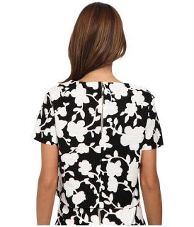 kate spade new york graphic floral crop top