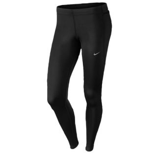Nike Dri FIT Tech Tights   Womens   Running   Clothing   Black/Reflective Silver