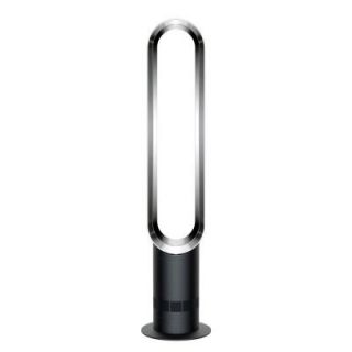 Dyson AM07 9.1 in. Oscillating Tower Fan with Remote in Black 300906 01