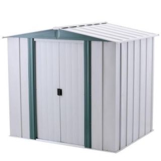 Arrow Hamlet 6 ft. x 5 ft. Steel Storage Shed with Floor Kit HM65FBHD