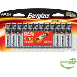 Energizer MAX AA Batteries, 24pk