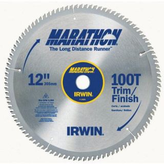 Irwin Marathon 14084 12" 100T Marathon Miter and Table Saw Blades