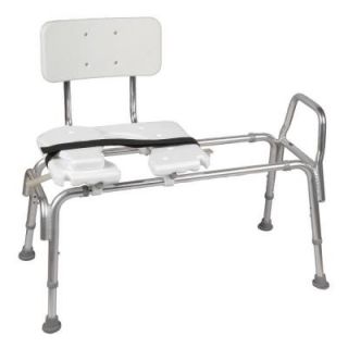 DMI Heavy Duty Sliding Transfer Bench with Cut Out Seat 522 1734 1900