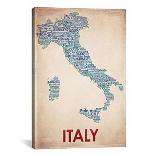 iCanvas American Flat Italy Graphic Art on Canvas; 61 H x 41 W x 1.5 D