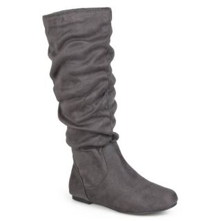 Journee Collection Womens Rebecca 12 Slouch Knee High Microsuede