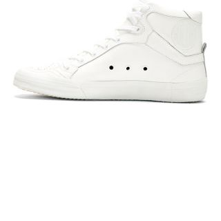 Golden Goose White Leather Limited Edition 2.12 Mid Top Sneakers
