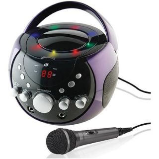 GPX J082PR Karaoke Party Machine, Purple