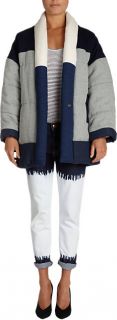 Isabel Marant Étoile Dempster Quilted Patchwork Jacket