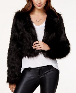 Material Girl Juniors Faux Fur Bolero Jacket, Only at