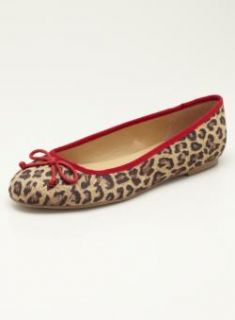 Kelsi Dagger Kd Microsuede Ballet Flat With Bow  