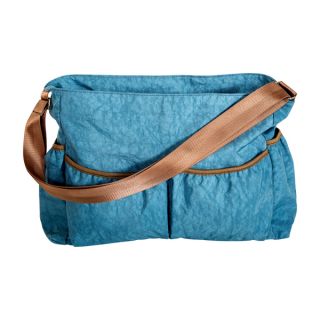 Trend Lab Blue Crinkle Tote Diaper Bag   17246108  
