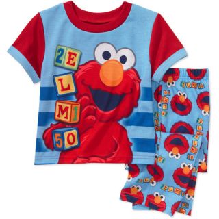 Sesame Street   Baby Boys' Elmo 2 Piece Pajama Set